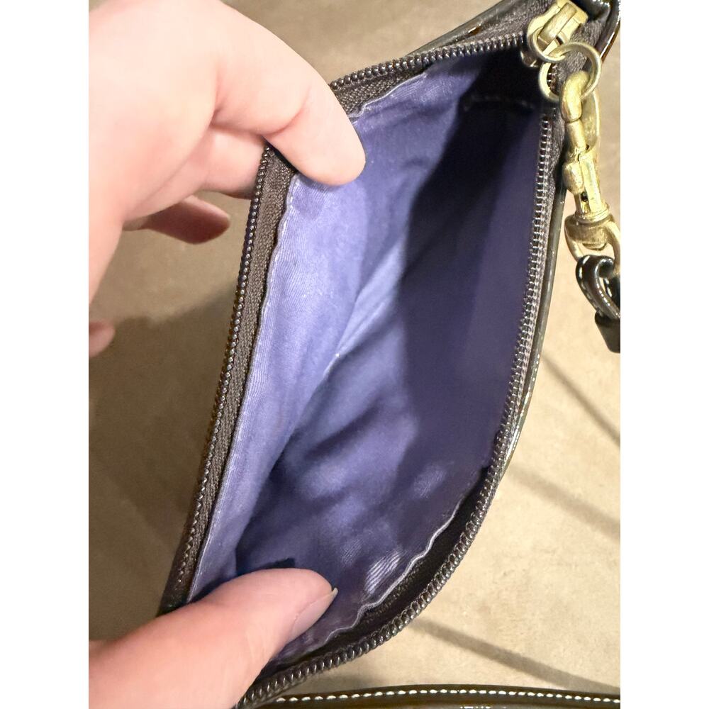 Coach Patchwork Wristlet - Picture 2 of 3